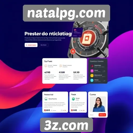 Interface do site natalpg.com e sua usabilidade